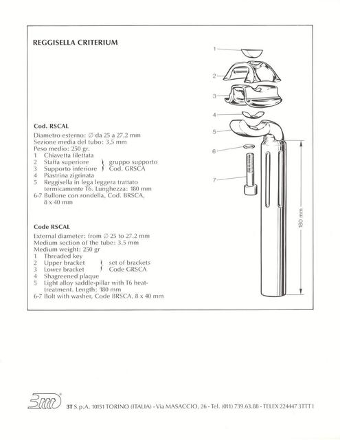 3ttt catalog - Product Sheets (1986)