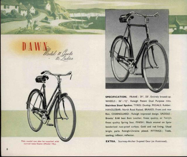 Raleigh catalog (1946)
