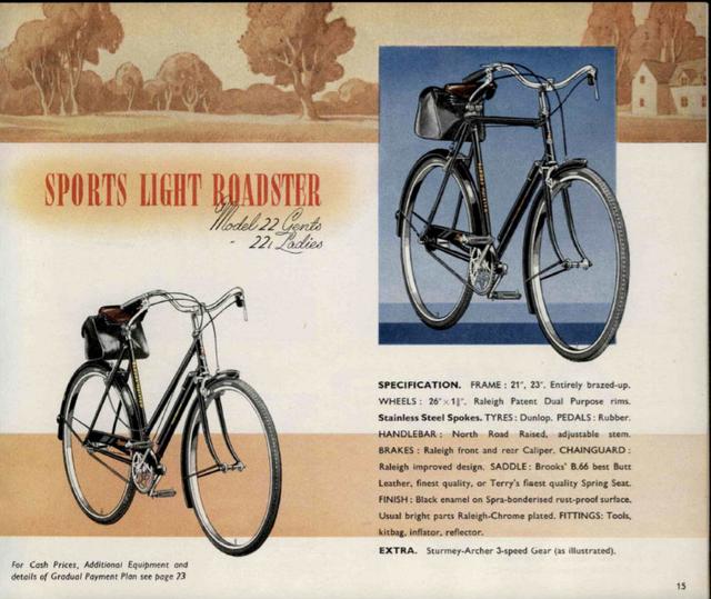 Raleigh catalog (1946)