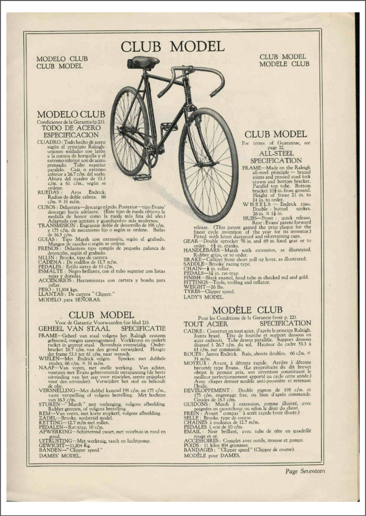 Raleigh catalog (1928)