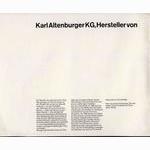 Altenburger catalog (1960)