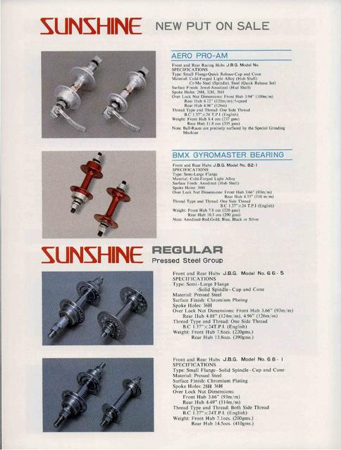 Sunshine / Sanshin catalog # 4