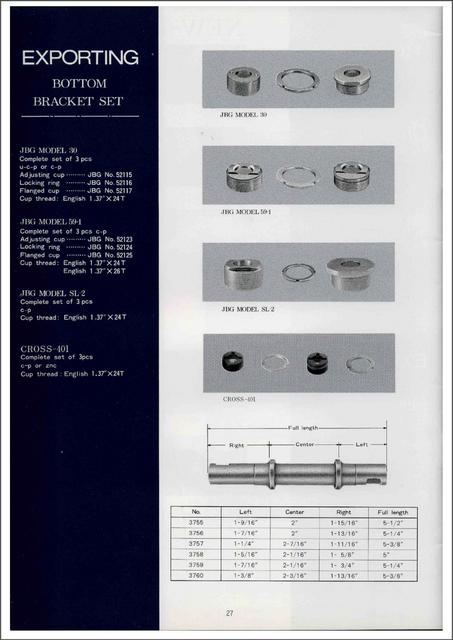 Tange-Seiki catalog (1982)