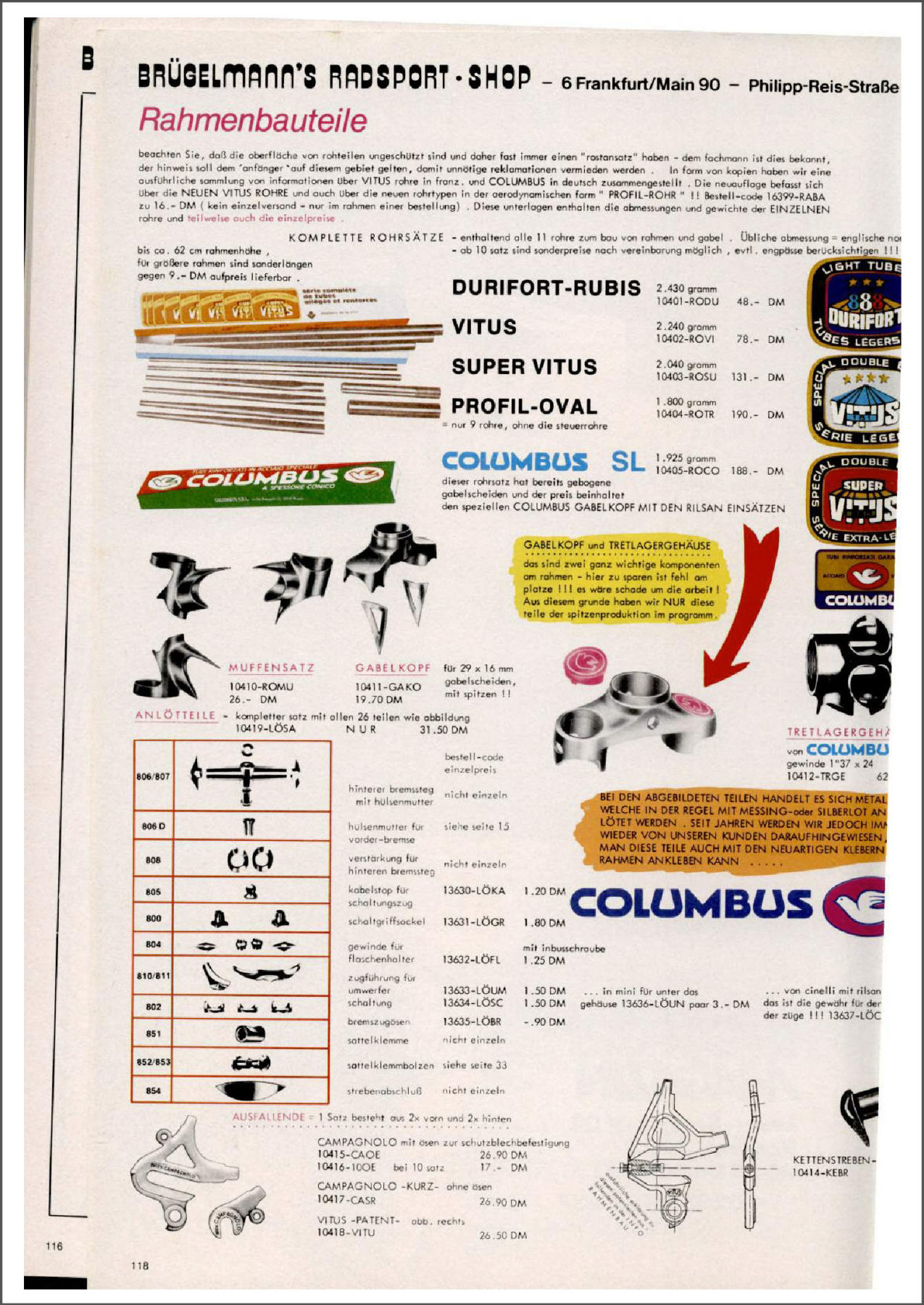 Brügelmann catalog (1981)