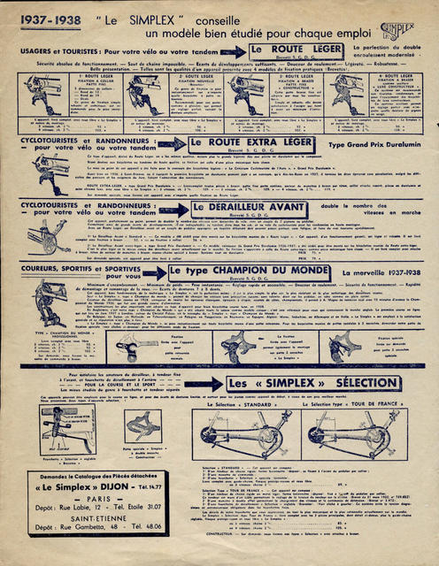 Simplex brochure (1937-1938)