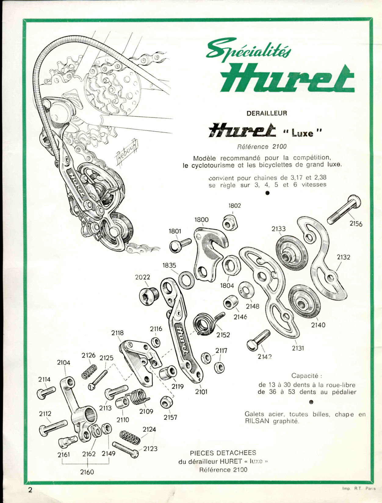 Huret catalog (1966)