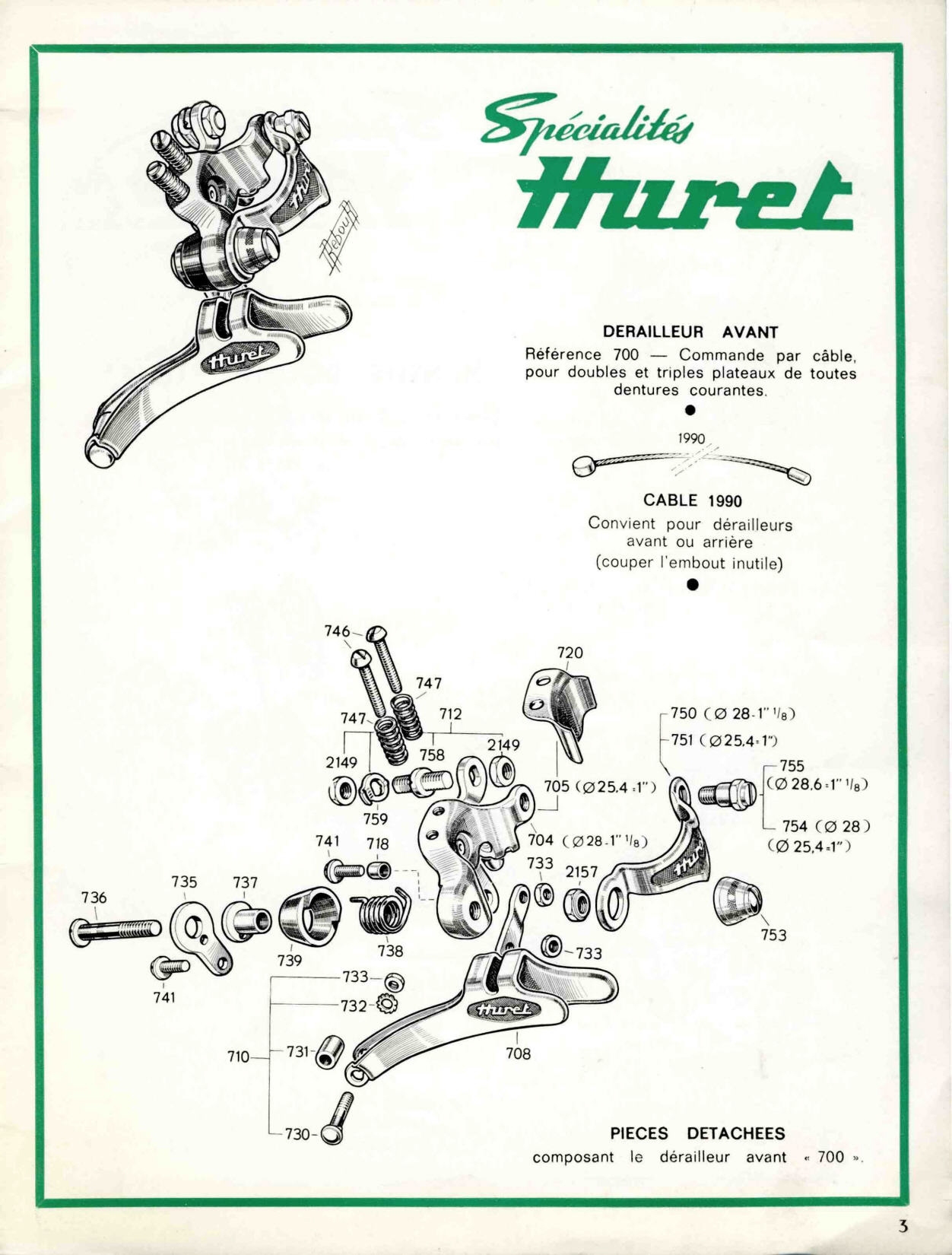 Huret catalog (1966)