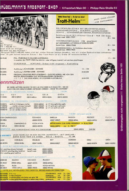 Brügelmann catalog (1982)