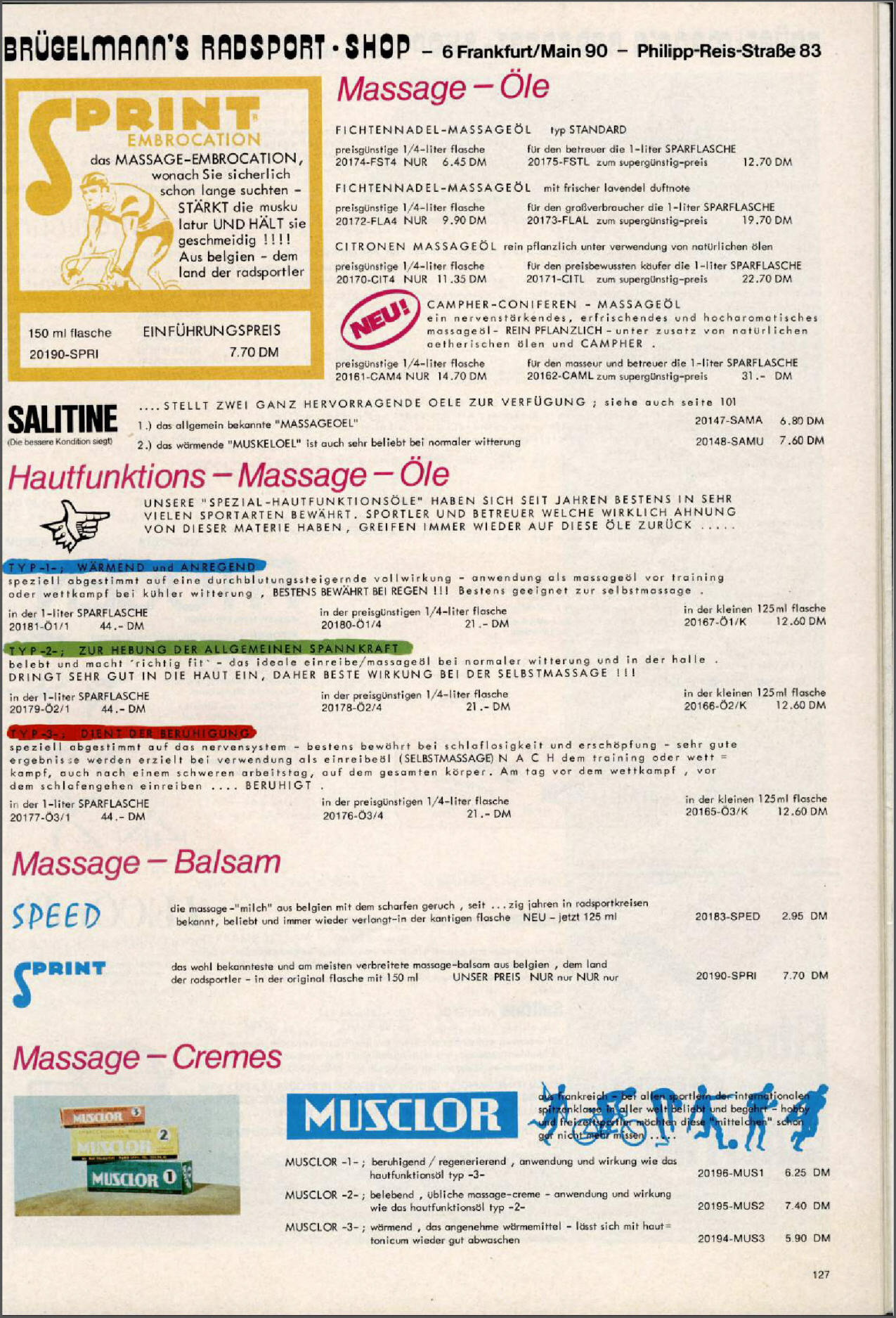 Brügelmann catalog (1982)