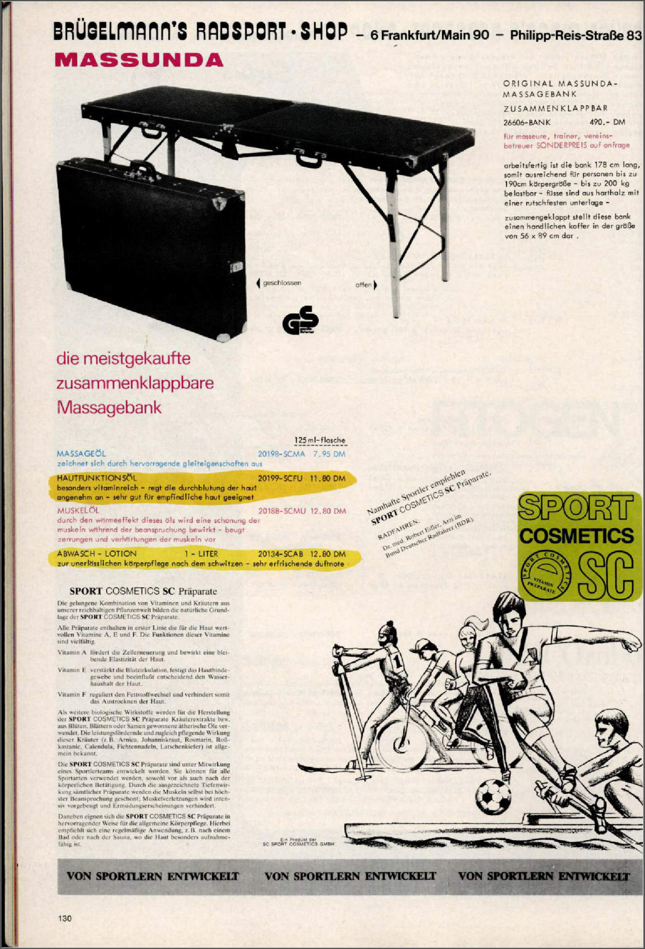 Brügelmann catalog (1982)