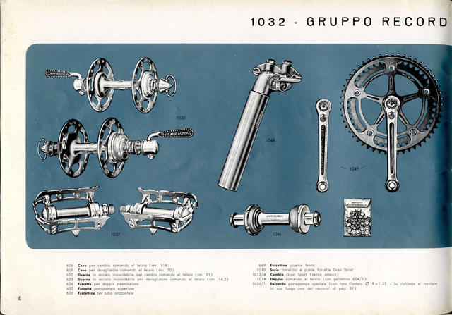 Campagnolo catalog # 14 (1960)