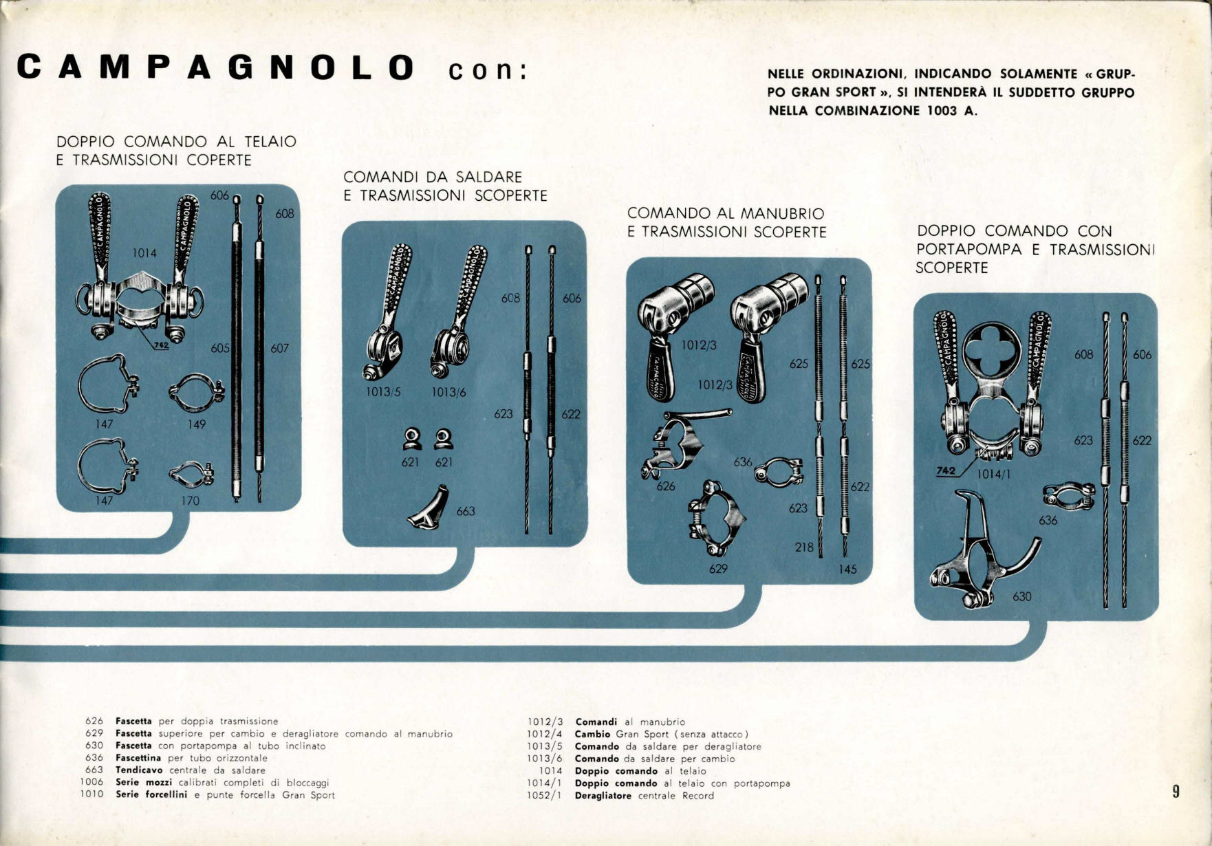 Campagnolo catalog # 14 (1960)