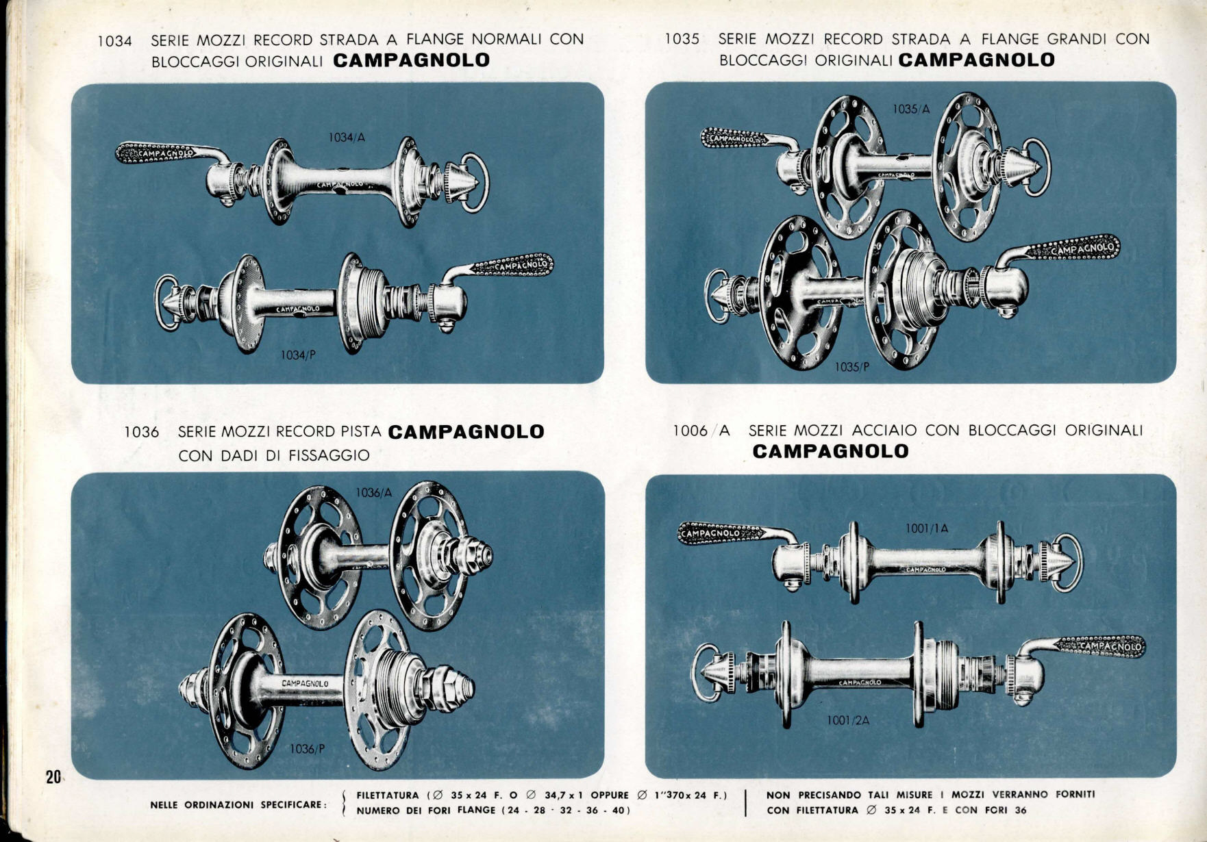 Campagnolo catalog # 14 (1960)