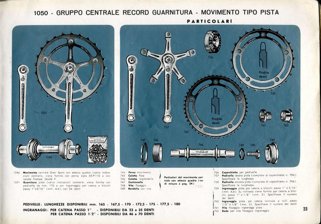 Campagnolo catalog # 14 (1960)