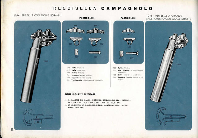 Campagnolo catalog # 14 (1960)