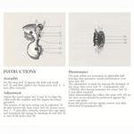 Campagnolo Record rear derailleur instructions (1987)