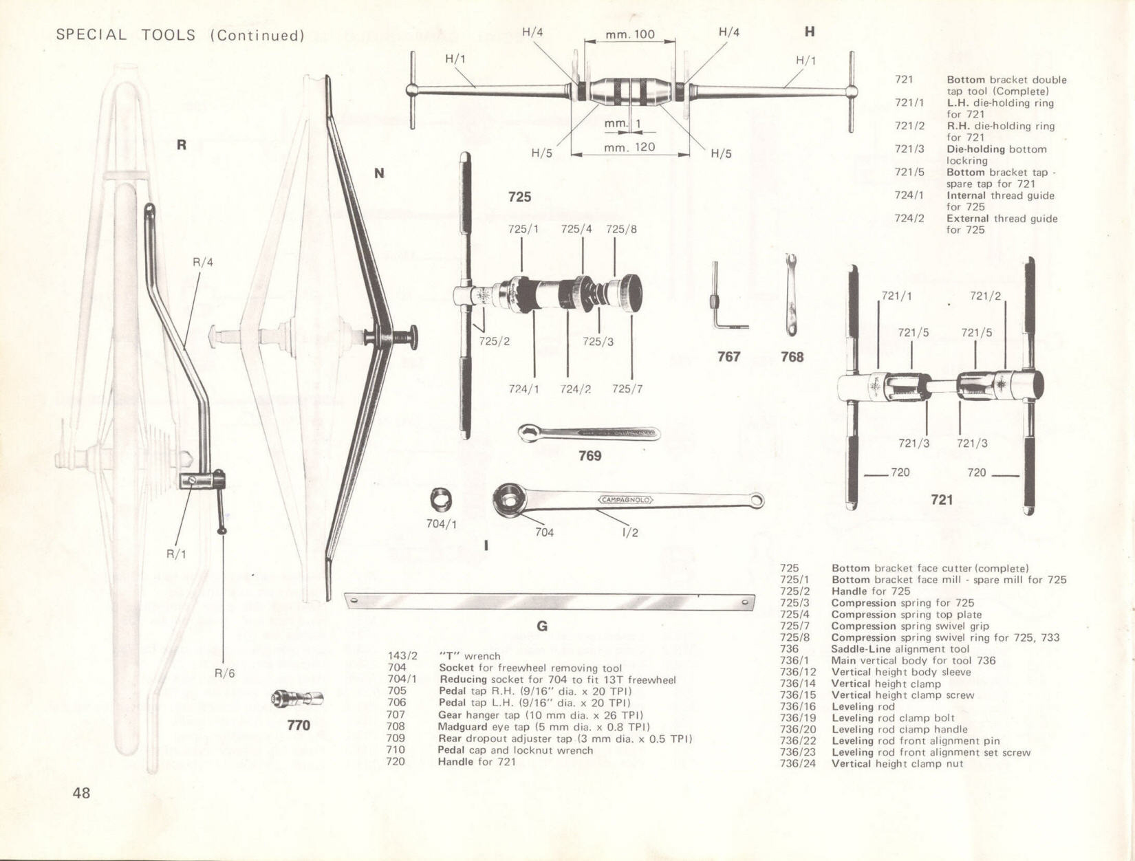 Campagnolo catalog # 17a (1975)