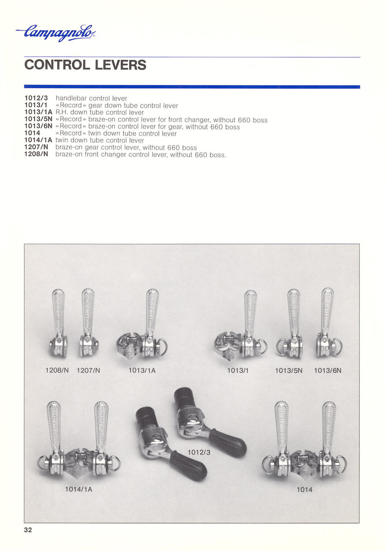 Campagnolo catalog # 18 (12-1985)