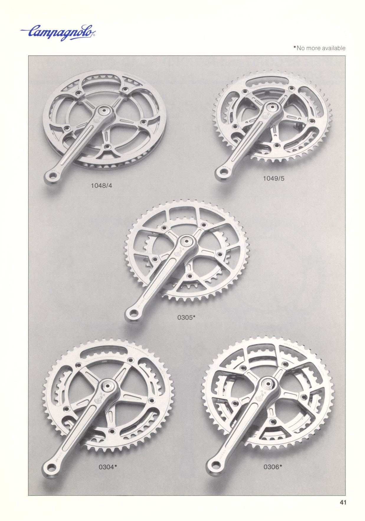 Campagnolo catalog # 18 (12-1985)