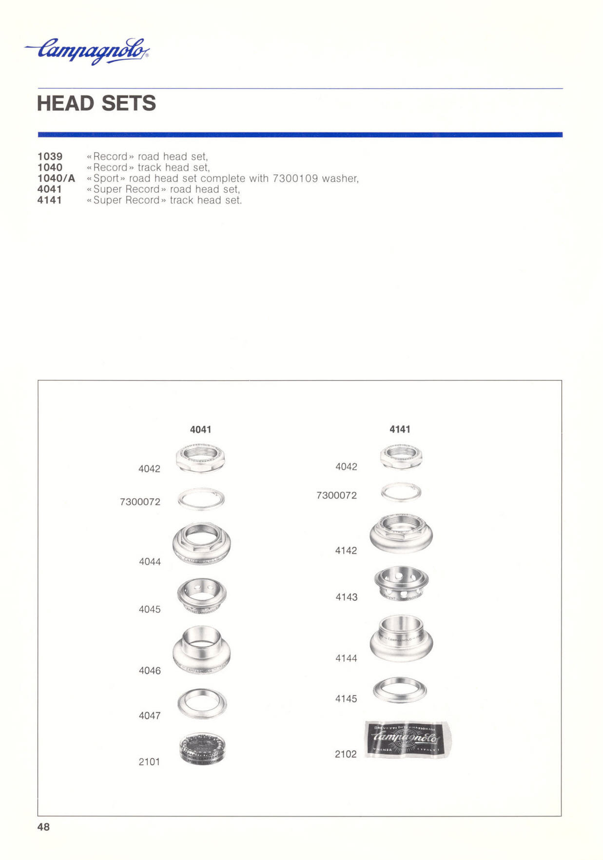 Campagnolo catalog # 18 (12-1985)