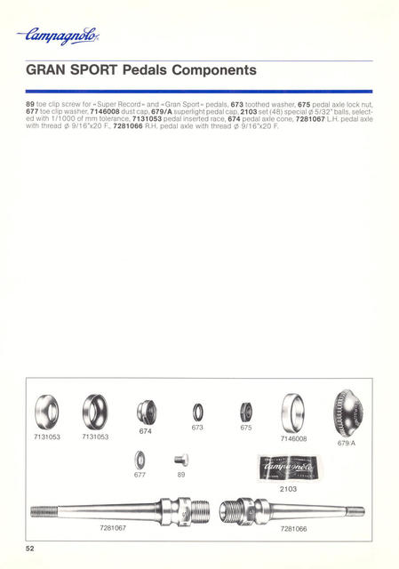 Campagnolo catalog # 18 (12-1985)