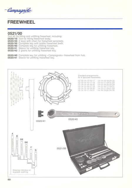 Campagnolo catalog # 18 (12-1985)