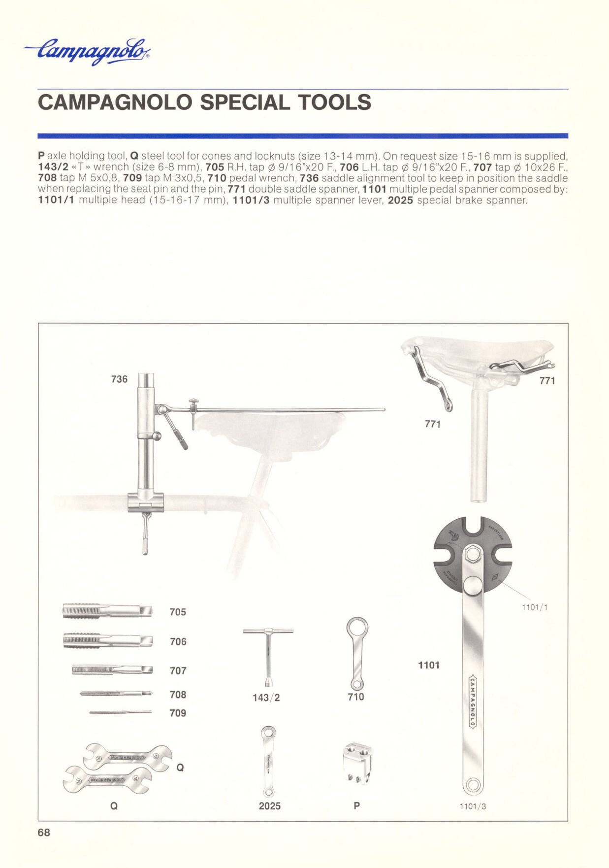 Campagnolo catalog # 18 (12-1985)