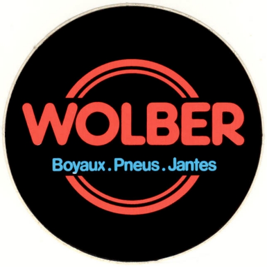 Wolber Sticker (circa 1980's)