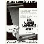 Usines Laprade / Arudy advertisement (1955)