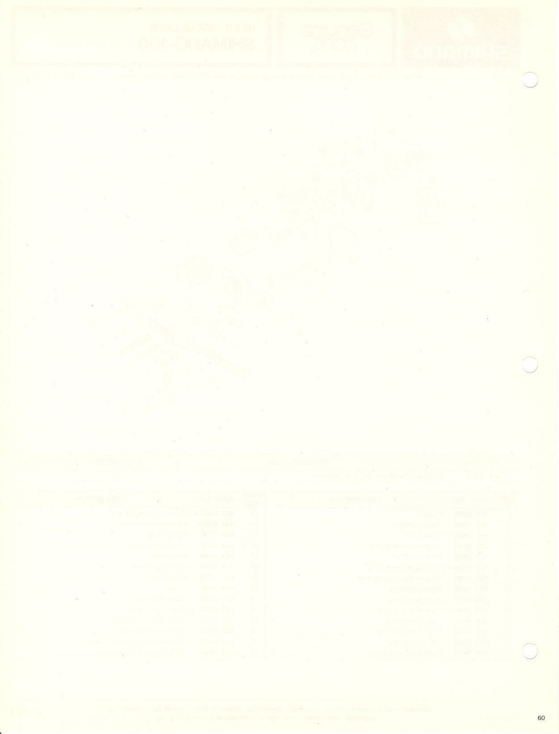 Shimano parts catalog  (04-1979)