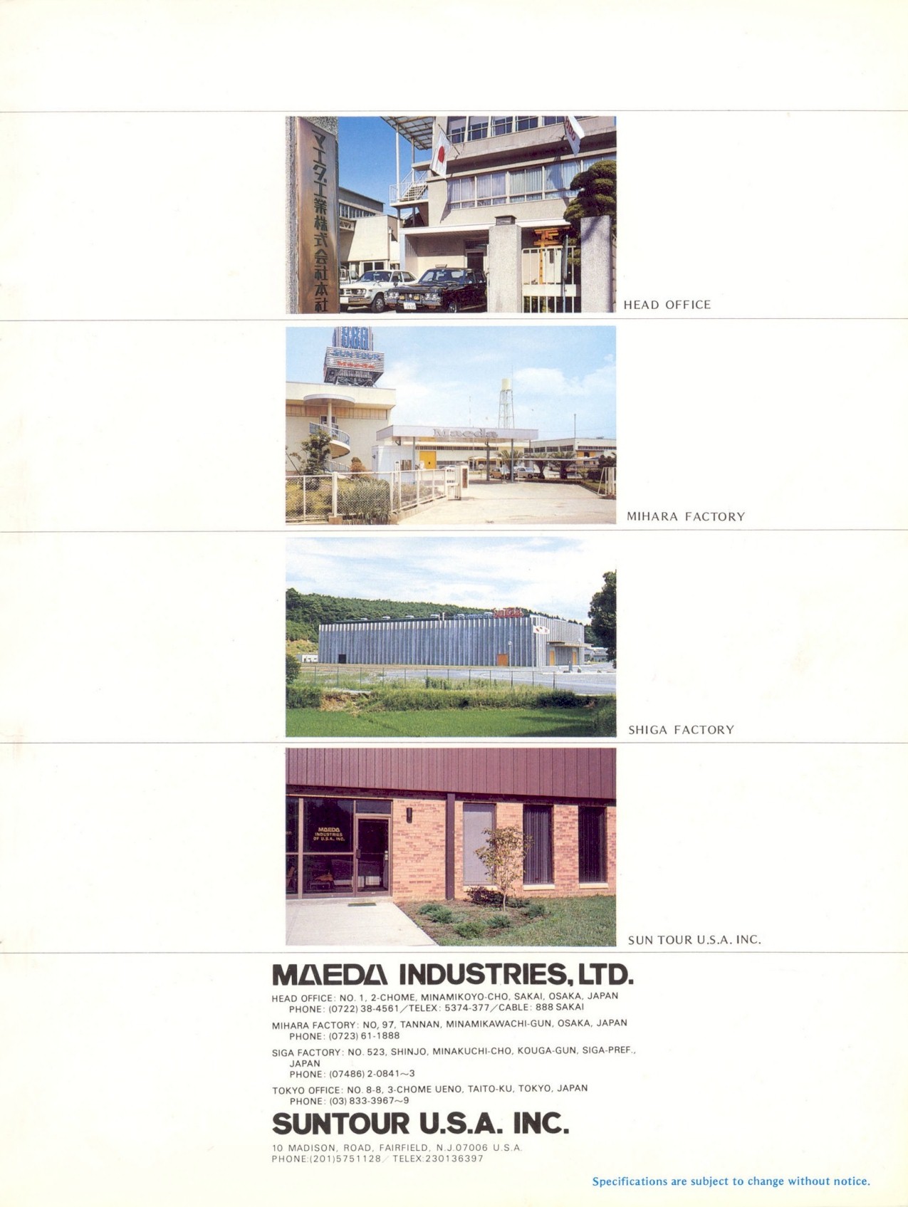 SunTour catalog (10-1979)