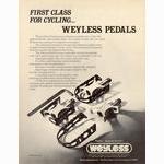 Weyless pedals advertisement (04-1977)